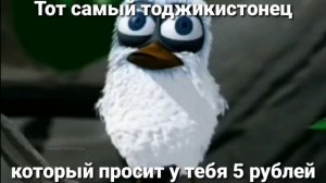 Белая птица кричит и поёт китайский шансон мем