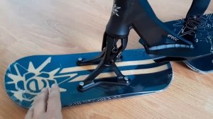 Сноускут Еретик Eretic slope snowscoot быстрый обзор на снежный