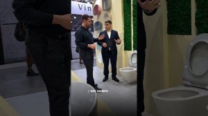 Чем уникальна фабрика GSI?🤔 Раковина, унитаз, паддоны, биде, смыв торнадо, сиденье с микролифтом!