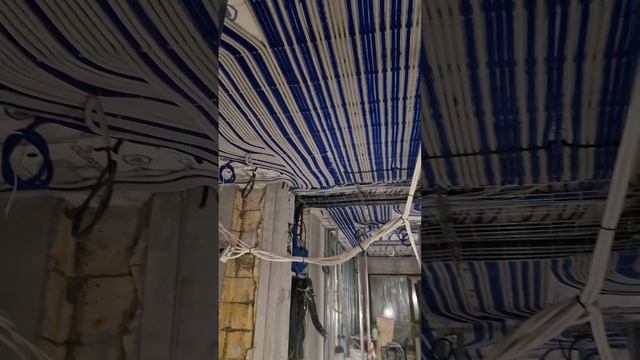Черновой электромонтаж умного дома в ЖК Shome