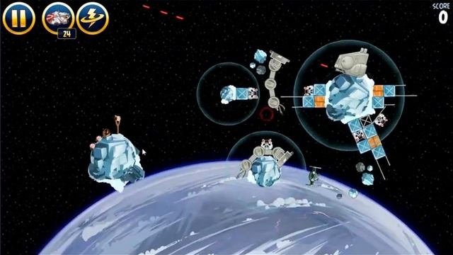 Android-игра Angry Birds STAR WARS (Хот)