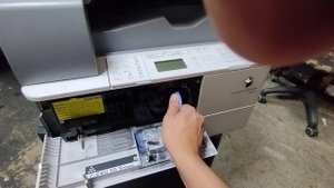 Canon ir 1435i как достать картридж / Canon ir 1435i kartuş nasıl alınır