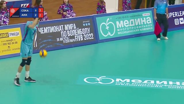 Волейбольный матч ЦСКА - Академия Казань (вторая встре смотреть онлайн