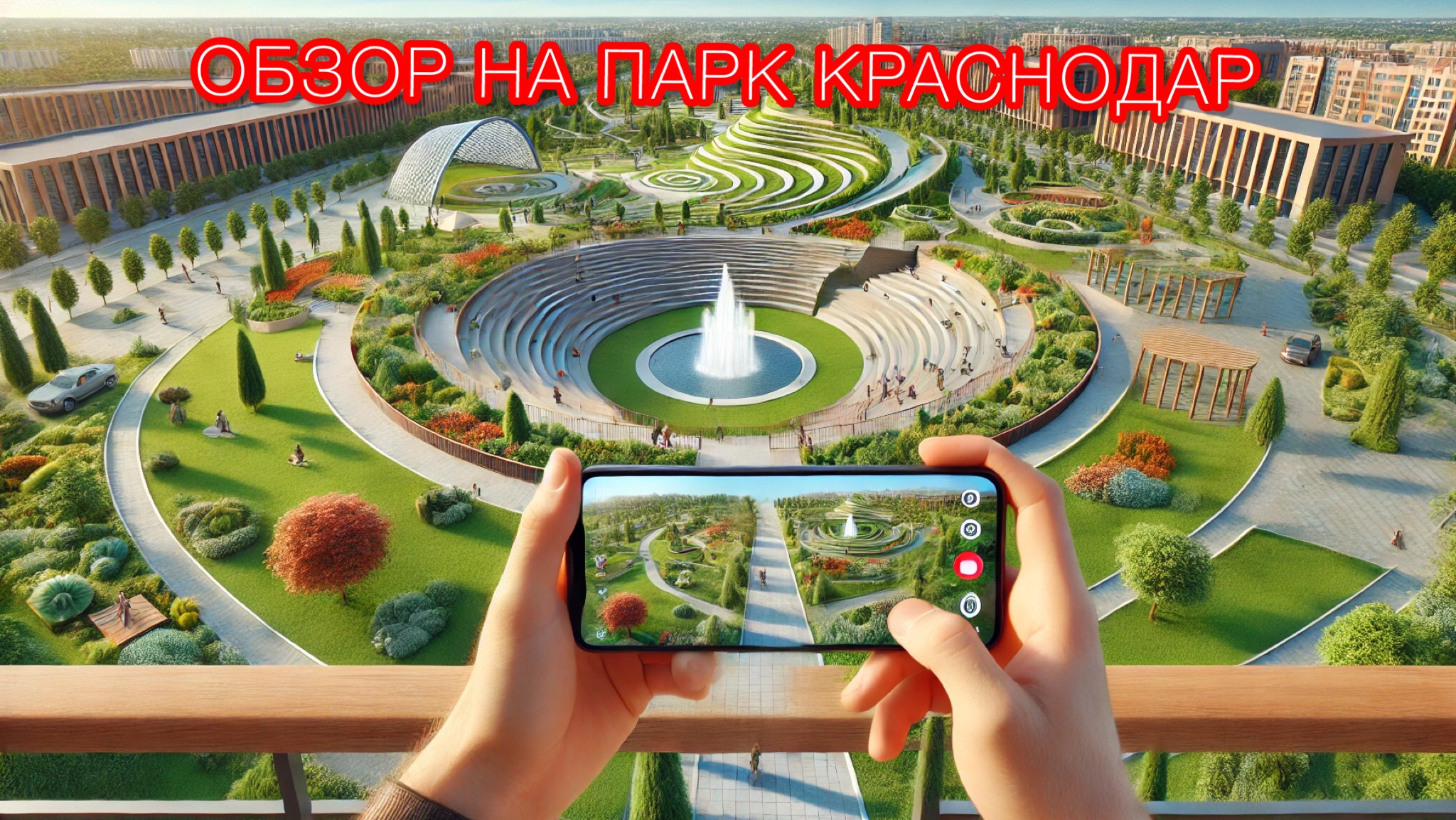 ОБЗОР НА ПАРК КРАСНОДАР!