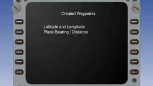 ATPL Training ⁄ Radio Navigation #23 Area Navigation Systems - FMS Equipment Operation Урок 4