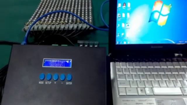 Контроллер пиксельного освещения Ethernet-SPI/DMX (BC-216)