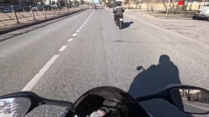 Первый раз на мотоцикле | первосезонник