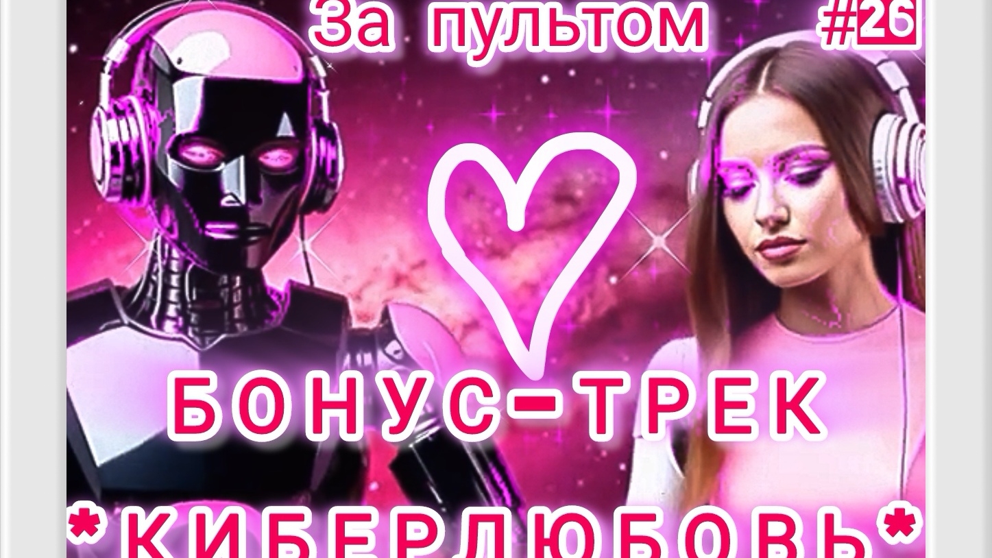 Бонус-трек #26 #DJ #Robot & #DJ #Cybernessa *#Киберлюбовь*  #Нейроклип #Нейропесня #Нейросеть #ai