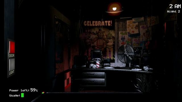 Прохождение  Five Nights at Freddys  первая ночь на андроид 