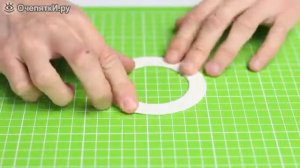 Бумажная люстра своими руками