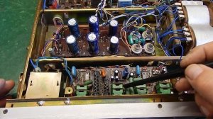 Radiotehnika 101 & JVCcap ремонт, замена конденсаторов.