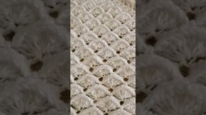 Детский плед крючком