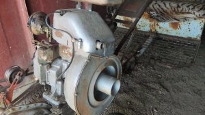 Первый запуск двигателя. Мотоблок УРАЛ