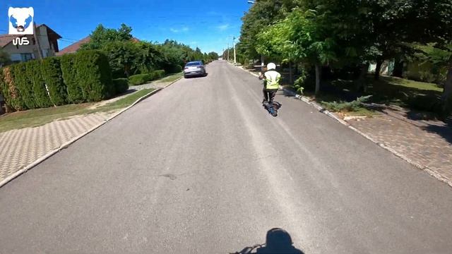 ПО ЗАГОРОДНОЙ ТРАССЕ НА САМОКАТАХ WHITE SIBERIA NERPA смотреть онлайн