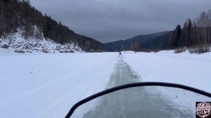 Снегоход AODES SNOWCROSS 1000 wt Сколько можно проехать на одном