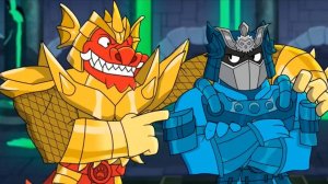 Гуджитсу герои распаковка мультфильм смотреть онлайн для детей игра Гуджицу черный тягучий монстр