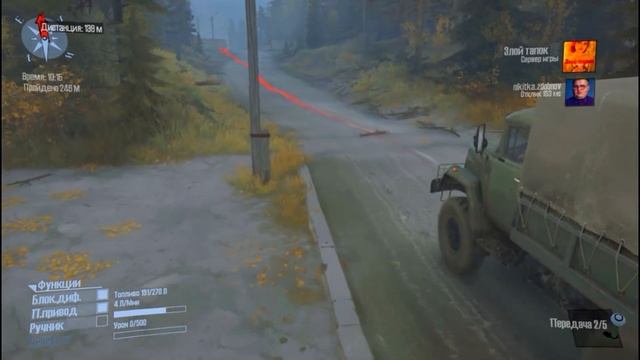 Spintires MudRunner V.26.10.17 Прохождение карты #1
