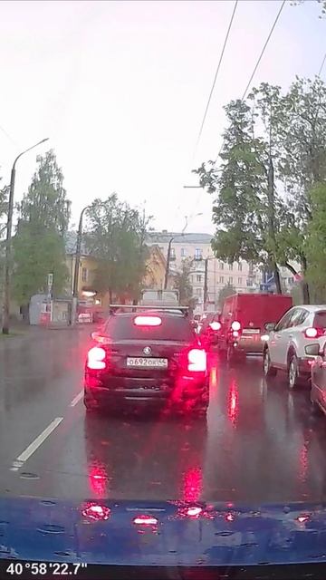 Тестовое видео на видеорегистратор Fujida Zoom Hit S Duo WiFi