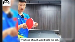 Хорошая обучалка по топспину слева от китайского трен