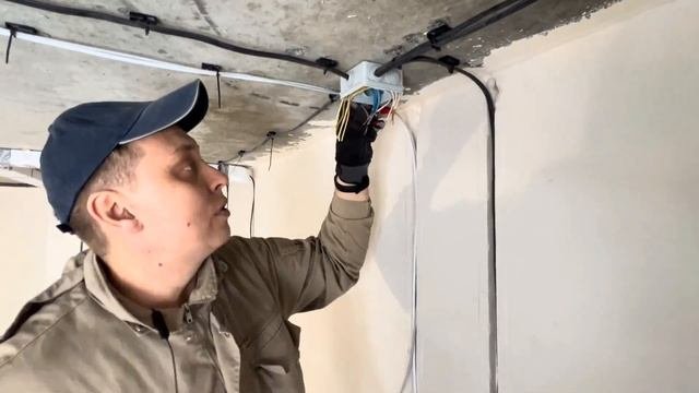 сборка распределительной коробки опресовкой