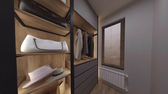 По Мой Проект - 3Д визуализация на гардеробно смотреть онлайн