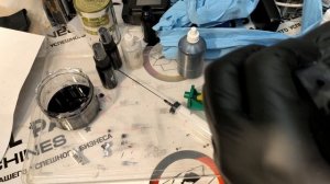 Перезаправка сольветного картриджа