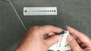 МК начало вязание бактуса, косынки.Узор для бактуса.