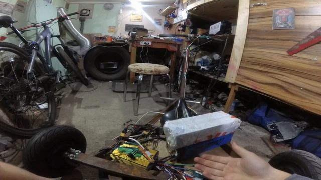 😨ДРИФТ НА 50 КМЧ НА САМОДЕЛЬНОМ ТРАЙКЕ ИЗ ГИРОСКУТЕРА? смотреть онлайн