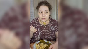 Ответ мусульманке/Мукбанг макароны с тушенкой