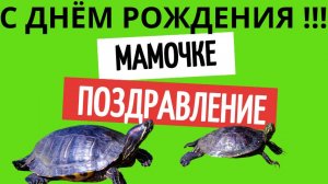 Поздравление мамочке с днём рождения