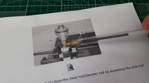 Настройка  передней вилки .(мои регулировки).DL 1000 AX.