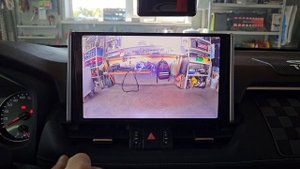 Toyota RAV4 ГУ Incar и две камеры