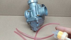 Карбюратор мото 4Т "MIKUNI" VM24 D28mm. Power JET. Обзор