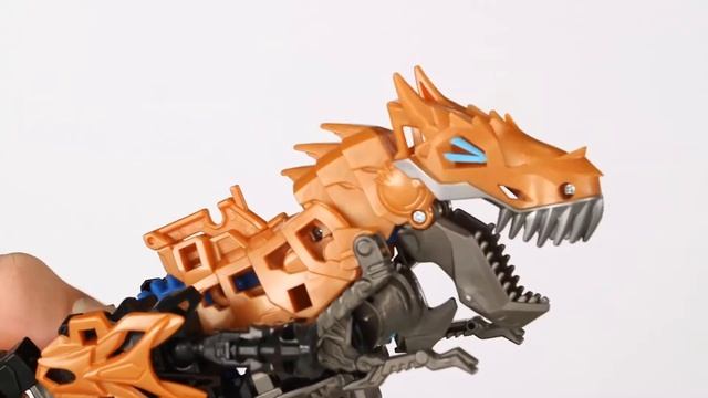 Трансформеры Констракт Боты от Hasbro! Диноботы. смотреть онлайн