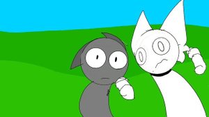 sprunki werewolf animation with lyrics blood💉 warning⚠