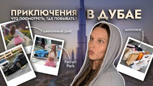 5 дней приключений в Дубае: на Ferrari в Ferrari Park, шоппинг. Что посмотреть, где п