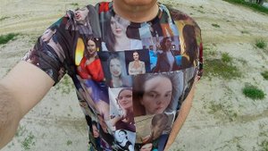 Я, футболка, пляж на Речной, 49а (17.05.2025)