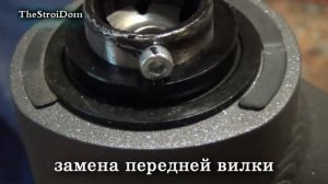 █ Электоросамокат РЕМОНТ снять вилку и колесо Ч-1/ Ninebo