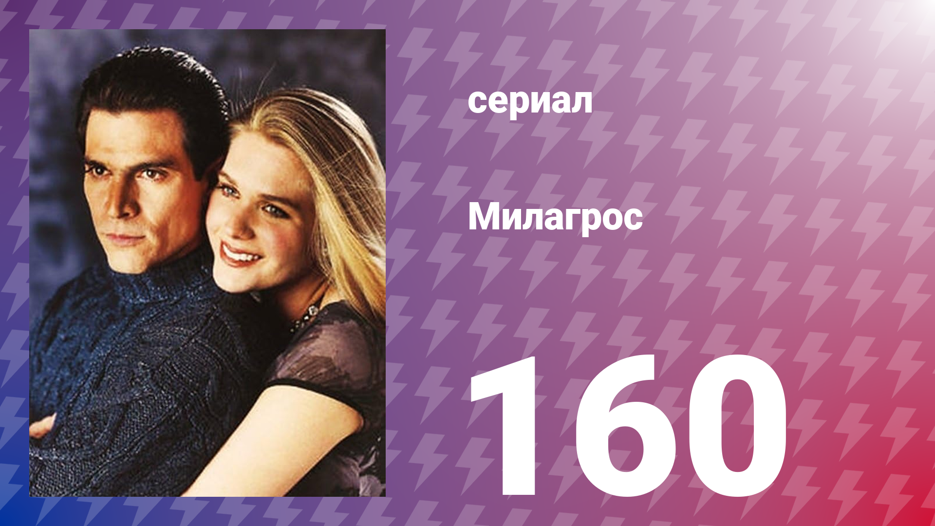 Милагрос 160 серия (сериал, 2000)