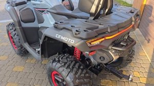 Квадроцикл CFMOTO CFORCE 850 TOURING 2025" PREMIUM GHOST GREY огляд обзор но?
