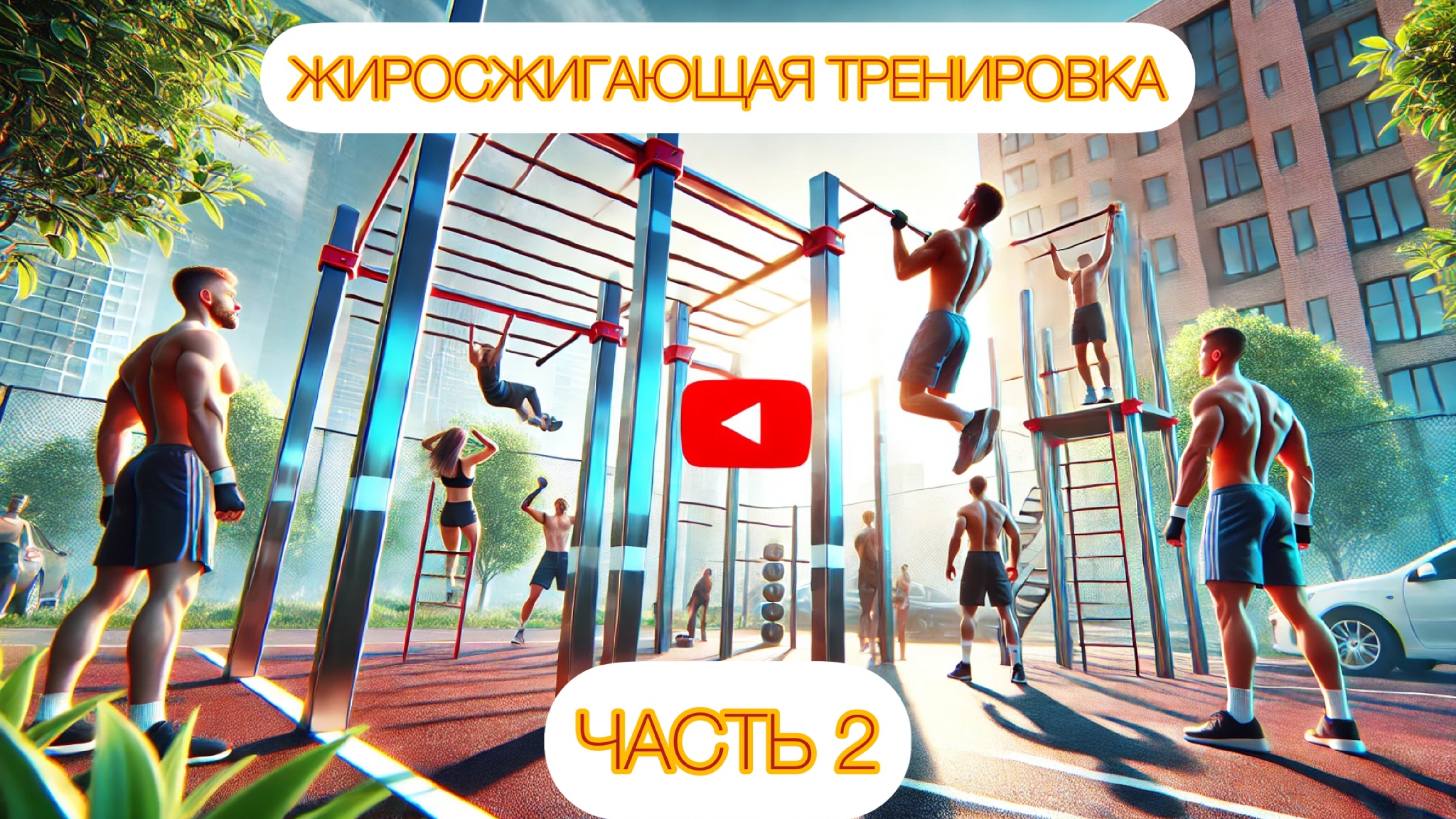 ЖИРОСЖИГАЮЩАЯ ТРЕНИРОВКА! ЧАСТЬ 2.