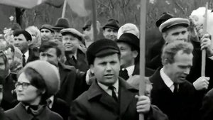 1971 год. Тюмень. Первомайская демонстрация.