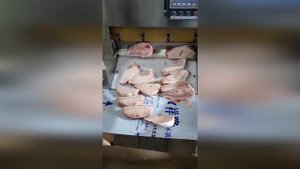 Промышленный слайсер Vega Meat Slicer нарезка колбасы, сосисок