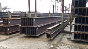 Открытый склад фасонного металлопроката