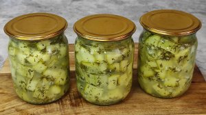 Хрустящие КАБАЧКИ как ГРИБЫ на ЗИМУ. ОЧЕНЬ ВКУСНО.