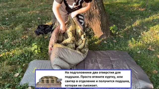 Обзор спального мешка Alexika Tundra Plus XL смотреть онлайн