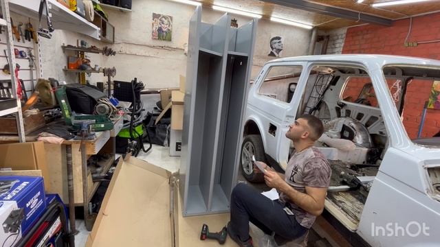 Ништяки  для гаража.
Купил оборудование на все деньги!(