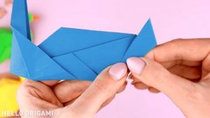 Оригами 3D Утка из бумаги | Origami  3D Paper Duck