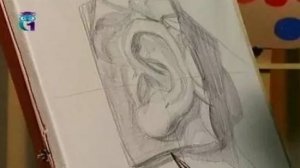 Уроки рисования # 1. Рисуем ухо человека. Часть 1