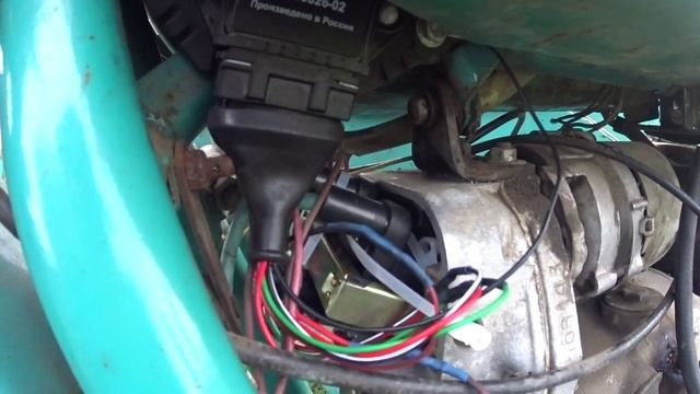 Ставим БСЗ мотоцикл Урал ИМЗ М67-36